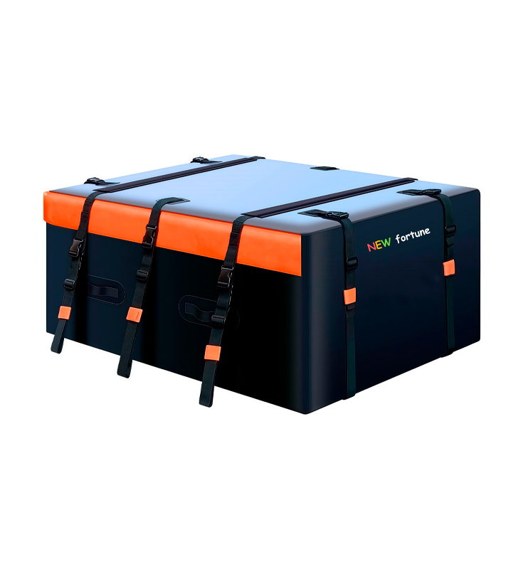 FO-9 Vysokokapacitný 500D odolný vodotesný PVC strešný box do auta