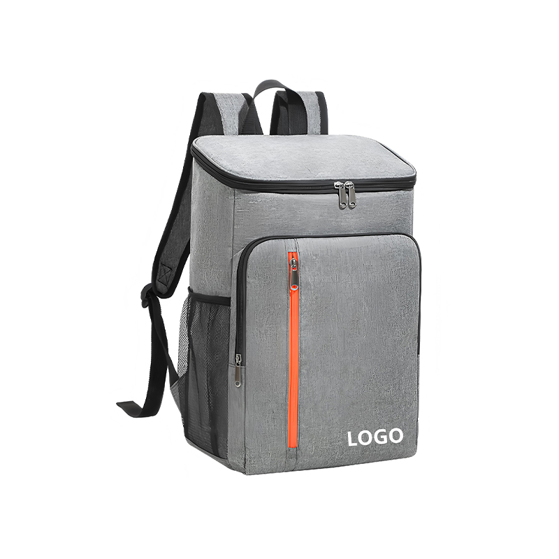 B-16 Šedý nepremokavý batoh Prenosná mäkká taška vhodná na turistiku vonku