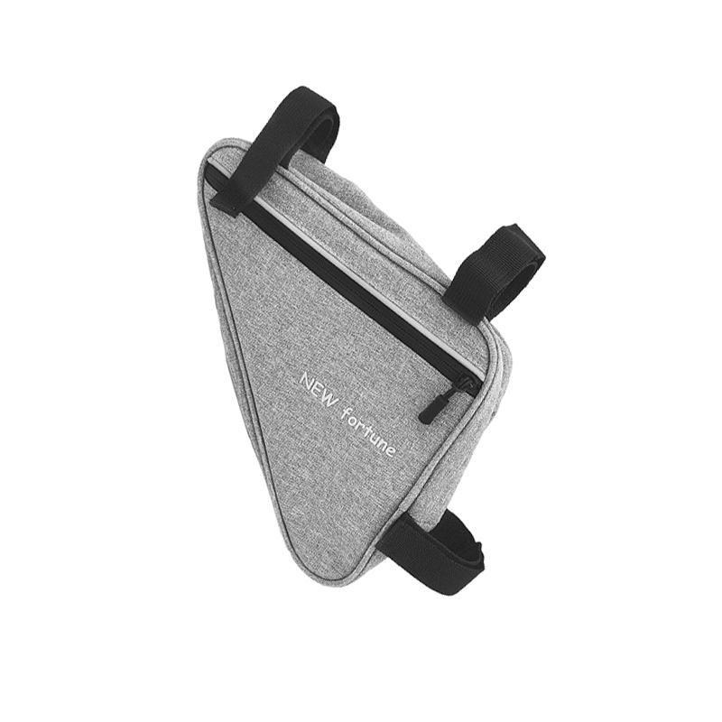 BI-02 taška na úschovu bicykla s trojuholníkovou taškou s reflexnými pásikmi