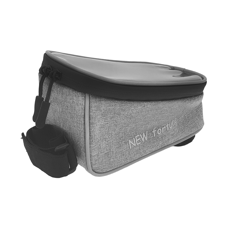 BI-07 Jednoduchá inštalácia šedá vodotesná taška na bicykel